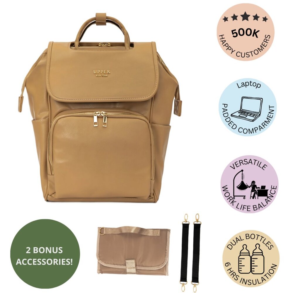 🔥Best Diaper Bag Trending Backpack for Mom Baby Shower Gifts,Nappy Changing Bag